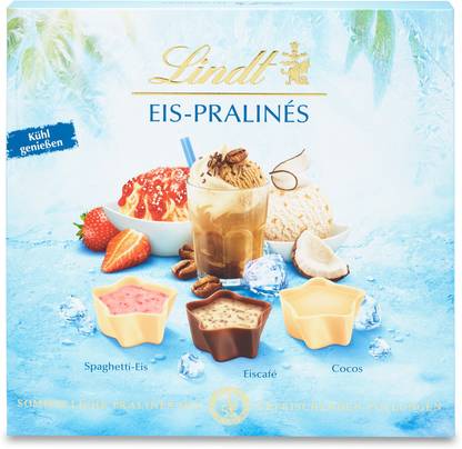 LINDT Eis-Pralines Assorted Spaghetti-Eis, Ice Cream Parlour, Cocos Bites