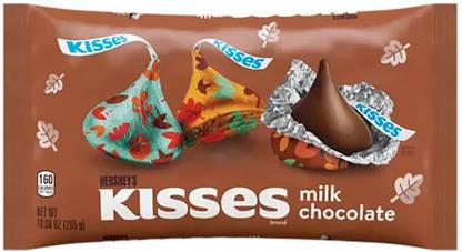 HERSHEY'S Kisses Milk Chocolate Delicious Individually Wrapped (USA) Bites