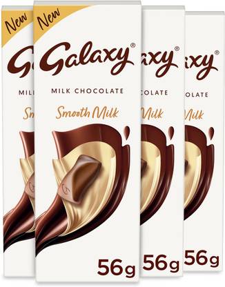 GALAXY Smooth Milk Chocolate Loaded with Goodness of Cocoa Bar Bars