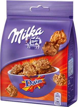 milka Daim Pouch 145g Crackles