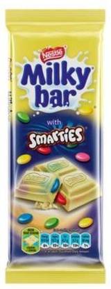 NESTLE Milky Bar With Smarties Chocolate Bars