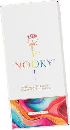 Nooky Premium Decadent Dark Chocolate for LGBTQ for Mood-Enhancing Bars