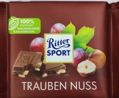 Ritter Sport TRAUBEN NUSS Bars