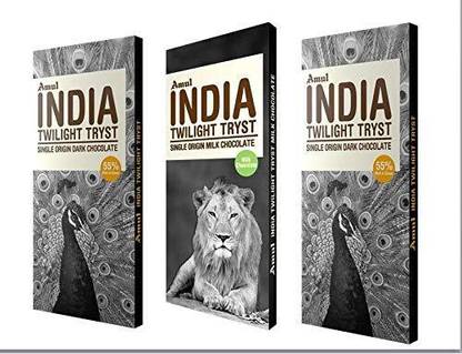 Amul Chocolates Bars, Fudges