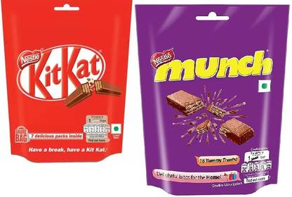 NESTLE KITKAT Finger Chocolate & Munch Chocolate Bars