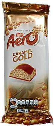 NESTLE Aero Caramel Gold Bars