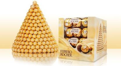 FERRERO ROCHER Ferns 'N' Petals Premium Milk Chocolate 48 Pieces (IMPORTED) (600 G) Truffles