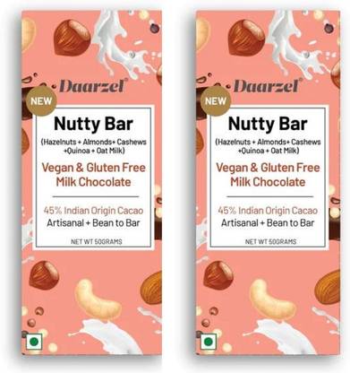 Daarzel Nutty Bar Chocolate Bars