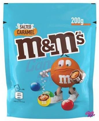 m&m's Salted Caramel Milk Chocolate Coverd With Crunchy Sugar Shell Gems Bites