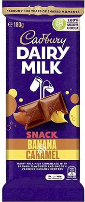 Cadbury Snack Banana & Caramel Bars