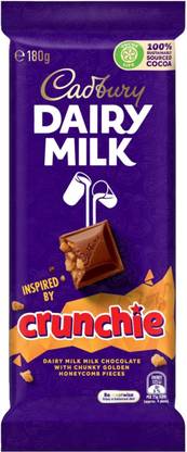 Cadbury Milk Crunchie Bars