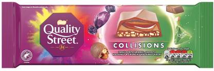 NESTLE Quality Street Collisions 3 Layer Bar Has Hazelnut a Caramel, & Hazelnut Pieces Bars