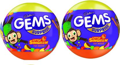 Cadbury Gems Surprise Chocolate 15g x 2 Bars