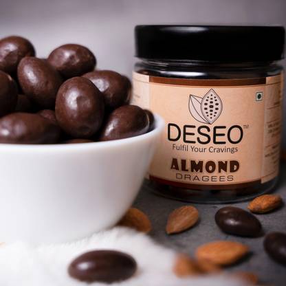Deseo ALMOND DRAGEES- 200 GMS EACH (PACK OF 2) Bites