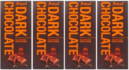 Amul 55% Cocoa Dark Chocolate Bar Bars
