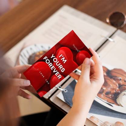 TinyGlads Love Chocolate Bar | Romantic Gift for Him Her | Heartfelt Gifting | 80g Bars