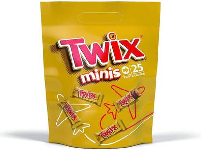 Twix Minis 25 Travel Edition Bars
