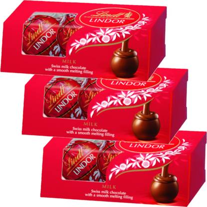 LINDT LINDOR Milk Cornet Truffles