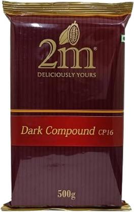 KONFIZ Dark Chocolate Compound Slab(Cp-16) Bars