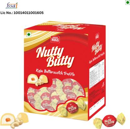 HUGS Nutty Butty - Kaju Butterscotch Chocolate Truffles