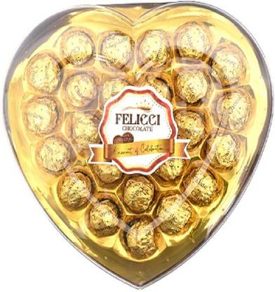 FELICCI Chocolate (T24) Happy Birthday Gift Pack, Anniversary Gift & Chocolates Gift Box Truffles