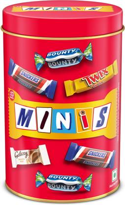MARS Best of our Minis Chocolate Gift Tin Bars