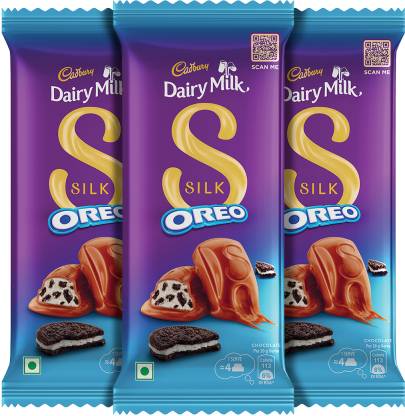 Cadbury Dairy Milk Silk Oreo Chocolate Bars Price in India - Buy ...