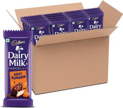 Cadbury Dairy Milk Roast Almond Chocolate Bars