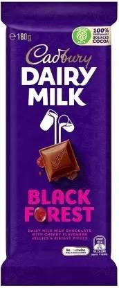Cadbury Dairy Milk Black Forest with Cherry Bars