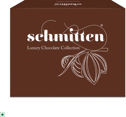 Schmitten Luxury Chocolate Gift Collection Pack Bars, Bites, Caramels
