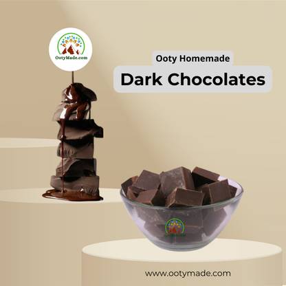 Ooty Made.Com Plain Dark Chocolates For Friends, Family And Your Loved Ones Bars
