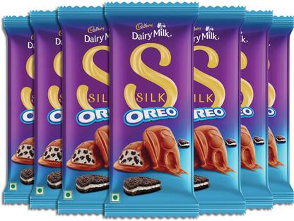 Cadbury Dairy Milk Silk Oreo Chocolate Bars