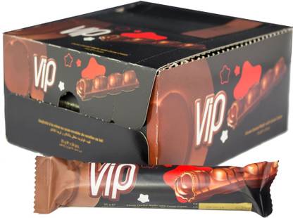 VIP Cocoa Coated Chocolate Wafer with Cocoa Cream Bars
