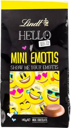 LINDT Hello Minis Emotis Bars