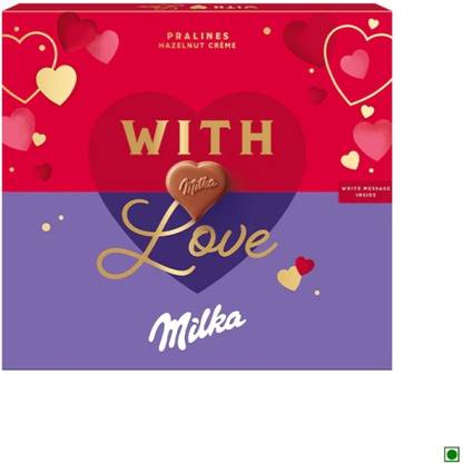 Cococart Milka's Pralines Box - With Love Bites