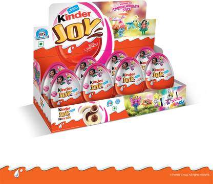 Kinder JOY Pink T8, 160 Grams Caramels