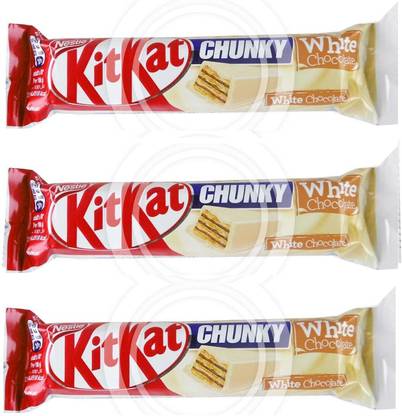 NESTLE Kitkat Chunky White Chocolate Bars
