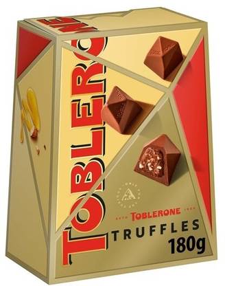 Toblerone Milk Chocolate Truffle With Almond Nougat Truffles