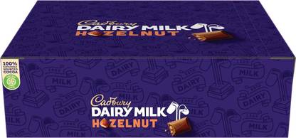 Cadbury Dairy Milk Hazelnut Chocolate – Pack of 12 (30g Each)| Bars