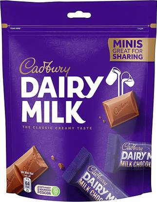 Cadbury Diry Milk Sharing Size Milk Chocolate 168g Bites