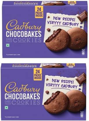 Cadbury Chocobakes Chocoo Filled Cookies Bars