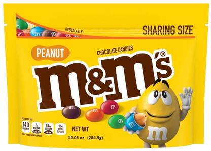 m&m's Milk chocolate shots covered in crunchy cripy sugar shwll Bites
