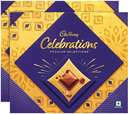 Cadbury Celebrations Premium Selections Assorted Chocolate Gift Pack Bars