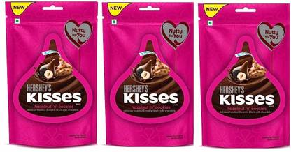 HERSHEY'S Kisses Hazelnut N Cookies Bars