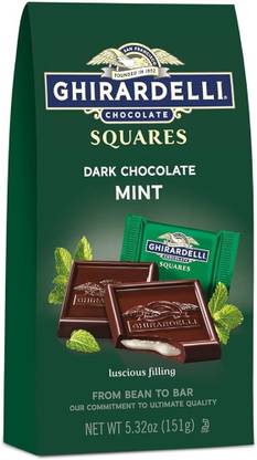 Ghirardelli Chocolate Squares Dark Chocolate Mint Bars