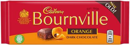 Cadbury Bournville Orange Dark Chocolate (IMPORTED FROM UK) Bars