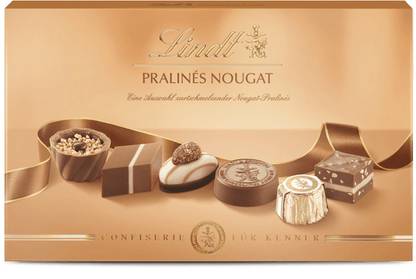 LINDT Pralines Nougat Truffles