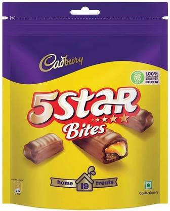 Cadbury 5 Star Chocolate Home Treats Bars