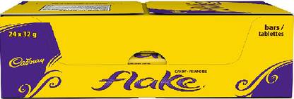 Cadbury 24 pack Flake 32g Chocolate Bars - {Imported from UK} Bars
