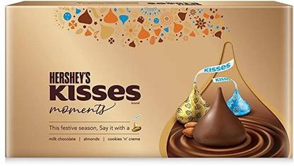 HERSHEY'S Kisses Moments Chocolate Gift Pack, Bars